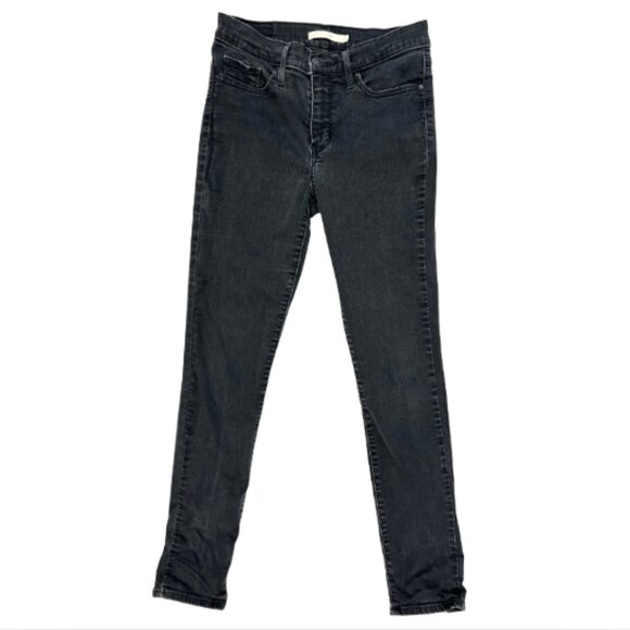 Levi's 311 Shaping Skinny Women Black Jeans Size 28 - Picture 1 of 10